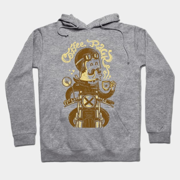 Coffee Racer Hoodie by quilimo